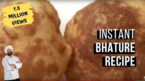 Perfect Instant Bhature Recipe Chef Style Recipe In Hindi By Chef Harpal Singh Sokhi Youtube Chef Styles Recipes Chef