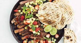 Smoky Beef Tacos With Summer Salsa Recipe Delicious Dinner Recipes Summer Salsa Recipes Tacos Beef
