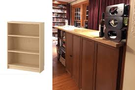 A storage cabinet is a perfect way to keep our rarities visible, yet away from dust and smudgy fingers. Built In Home Bar Cabinet With Ikea Billy Home Health Lifestyle