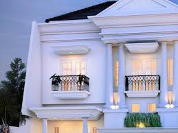 Rumah kayu doro gepak tampak depan. 49 Contoh Desain Rumah Tampak Depan Terlengkap