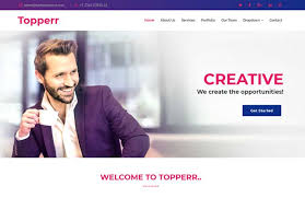 With its modern and distinct design, you will easily set yourself apart from the competition. Topper Corporate Bootstrap 4 Website Template 2021 Webthemez