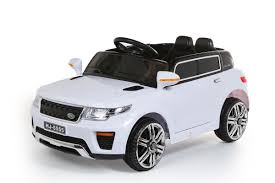 12v Style Range Rover Blanche Voiture Electrique Pour Enfants Range Rover Toy Car Ebay