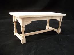 Table Kitchen Work Dollhouse Miniature 1 12 Scale Furniture Unfinished T4295 Dollhouse Furniture Kitchen Work Tables Miniature Dollhouse Furniture