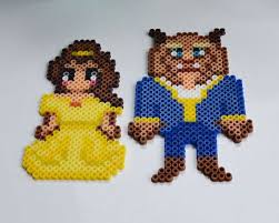 Disney Perler Beads Beauty And The Beast Hama Beads Disney Motifs Perles Hama Et Art Perle