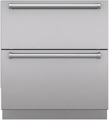 Its dual refrigeration maintains different climates in fridge and freezer to store both fresh and frozen food in ideal conditions. Sub Zero 36 Integrated Stainless Steel Drawer Panels With Pro Handles 7025311 Atlantic Appliance Hardware
