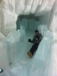 The Ice Slide Very Fast Picture Of Hotel De Glace Saint Gabriel De Valcartier Tripadvisor