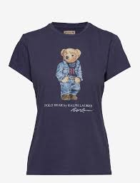 Discover our range of men's blue polo shirts at ralph lauren. Polo Ralph Lauren Polo Bear Crewneck Tee T Shirts Boozt Com