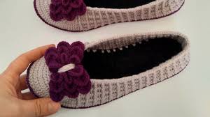 Waffle Model Babet Patik Yapimi Youtube In 2020 Crochet Shoes Diy Slippers Crochet Slippers
