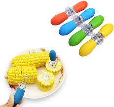 If food becomes lodged in any blade or the skewer, turn the motor off and Amazon Com Potall 8 Pieces Large Stainless Steel Corn Fork Corn On The Cob Holders Corn Picks Corn Cob Holders Set Skewer Holder Outdoor Bbq Corn Fork Kitchen Barbecue Fork Patio