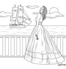 Fashion show coloring pages for adults. Fashion Coloring Pages For Adults