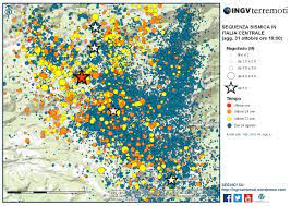 Its eruptions occur both at the summit, where currently there are four crateres, and from its flanks, down to a few hundred. Egu Media Library Ingv Terremoti Map With Information On The Earthquakes That Hit Central Italy Last Week