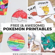 You can use our amazing online tool to color and edit the following pokemon ball coloring pages. Free Pokemon Printables For Kids And Next Comes L Hyperlexia Resources