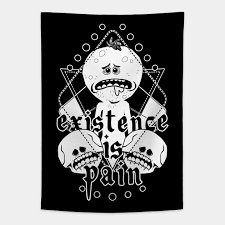 Check spelling or type a new query. Mr Meeseeks Existence Is Pain Rick And Morty Tapisserie Teepublic Fr