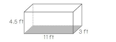 In a rectangular prism with a square base, two sides will be squares and 4 sides will be rectangles. The Base Of The Rectangular Prism Is Shaded What Is The Lateral Surface Area Brainly Com