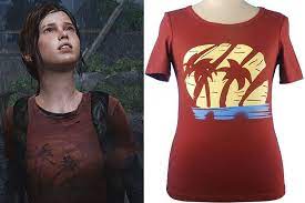 The last of us ellie shirt. The Last Of Us Ellie Cosplay Costume Printing T Shirt Survival Horror Video Game Outfits Video Game Costumes Super Hero Costumes