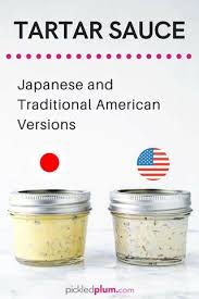 Tartar Sauce Japanese And Classic American Versions Pickled Plum Food And Drinks Recipe Tartar Sauce Recipe For Tartar Sauce Sauce