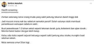 Kerana kebanyakan penyakit berpunca dari pemakanan kita. Mencegah Lebih Baik Daripada Mengubati Afyan Com