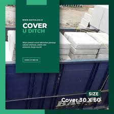 Pabrik cover u ditch beton precast megacon. Harga Tutup Cover U Ditch 2021 Murah Beton Penutup Saluran