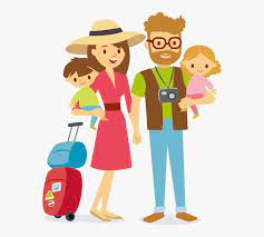 Family Travel Clip Art Family Travel Vector Png Transparent Png Kindpng