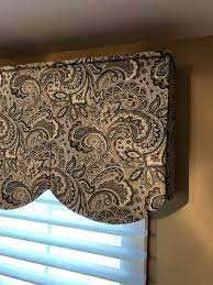 Scalloped Valance Window Design Hawthorne Wood Valance