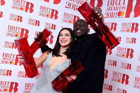 Dua lipa (2018) afp via getty. Brit Awards 2018 Highlights And Most Provocative Moments Winners Is Ed Sheeran Married Este Haim Spoiling Video And More