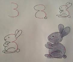 Cartoon animals are usually such friendly little critters, i even love the frogs which is a bit different to my feelings about. Pencil Drawing From Numbers To Animals La Jaja