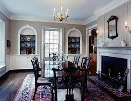 I live in a very traditional williamsburg style colonial house. Colonial Dining Room Colors Whaciendobuenasmigas