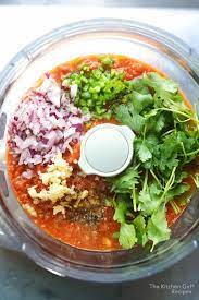 Cover and chill the salsa for at least 4 hours. Homemade Salsa Recipe Blender Salsa The Kitchen Girl