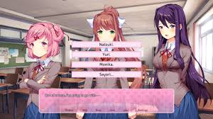 Anime stuk in the wal.com. Doki Doki Literature Club Plus 100 Walkthrough Guide Steamah