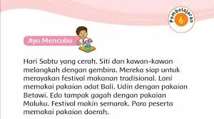 Kunci jawaban buku tematik siswa halaman 40, 41, 42, 43, 44, 46, 47 tema 1 kelas 6 sd/mi subtema 1 pembelajaran 4 kurikulum 2013 k13 revisi 2018 Kunci Jawaban Tema 5 Kelas 3 Sd Halaman 40 41 42 43 44 45 Buku Tematik