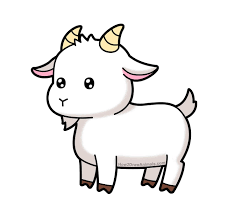 Cartoon Goat From How2drawanimals Howtodraw Animalillustration Cartoon Goat Cute Cartoon Drawings Goat Cartoon Cute Animal Drawings