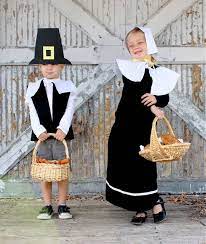 Tutorial Pretend Pilgrim Costumes Made Pilgrim Costume Pilgrim Costume Kids Thanksgiving Costumes