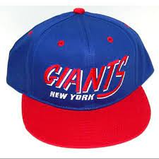 Vintage New York Giants Flatbill Snapback Cap Hat Walmart Com Vintage New York Snapback Cap Caps Hats