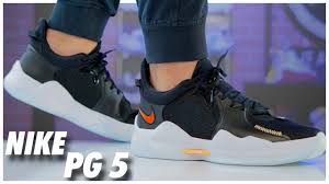Ng 11/01/17 on the right midsole oc 05/01/14 on the left midsole; Paul George Shoes Weartesters