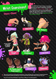 Fun Splatoon 2 Graphic On Wrist Exercises To Do That Are Perfect For Gamers Programmers And Artists Alike Splatoon Splatoon Memes Splatoon Comics