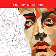 Kit di pittura maschile con i numeri, crea ritratti maschili realistici e  un'esperienza di pittura a colori facilmente rilassante