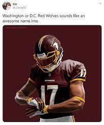 In this case, the obvious problem is that if you replace the current name washington announced it would retire the team name after pressure from its biggest corporate. The Washington Redtails Odds On Favorite To Replace Redskins Could Come Cheap Daily Mail Online