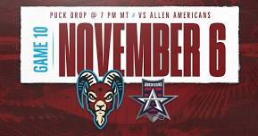Allen Americans at New Mexico Goatheads