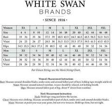 16 Sizing Chart White Swan Lab Coat Size Chart