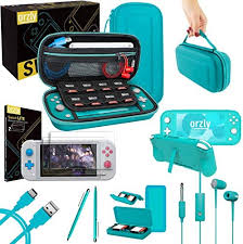 T (teen 13+) user rating, 4.1 out of 5 stars with 60 reviews. Orzly Switch Lite Accessories Bundle Includes Carry Case Screen Protector For Nintendo Switch Lite Console 2019 Usb Cable Games Holder Comfort Grip Case Headphones Thumb Grip Pack More Included Orzly