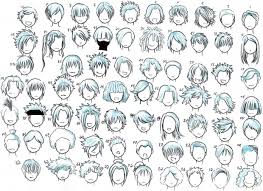 Anime Hairstyles Male Cool Anime Boy Hair Cartoon Drawings Cartoon Hair