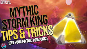 I thought you only need to complete the canny story missions to unlock it. Mythic Storm King Tips And Tricks Everything You Need To Know Fortnite Save The World Youtube