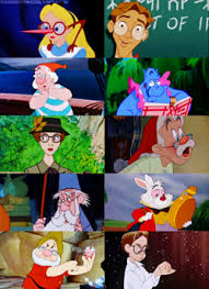 Disney Characters With Glasses Disney Collage Disney Disney Cartoons