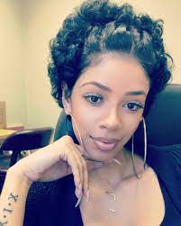 Pin By Ashleigh Slater On Beautiful Brown Skinned Women Very Short Hair Natural Hair Styles Short Natural Hair Styles