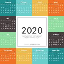 2020 Calendar Illustrator 2021 Calendar 2019 Calendar Calendar Template