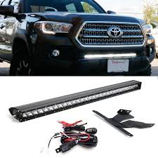 This light was provided to us by the amazing people at. Ijdmtoy 30 150w High Power Cree Led Light Bar With Hidden Lower Bumper Mounting Bracket For 2016 Up 3rd Gen Toyota Tacoma Walmart Com Walmart Com