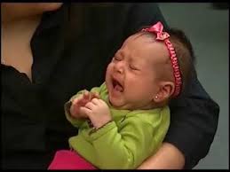 They show it by pulling away, arching their backs, and crying. 4 Baby Behavior Crying Baby Youtube