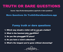 We did not find results for: á… 600 Good Truth Or Dare Questions To Ask Funny Dares