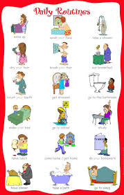 20 thorough daily routine chart for kids template