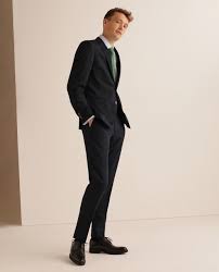 Free shipping on orders of $35+ and save 5% every day with your target redcard. Men S Slim Fit Navy Blue Suit Trousers Easy Wear Fashion El Corte Ingles